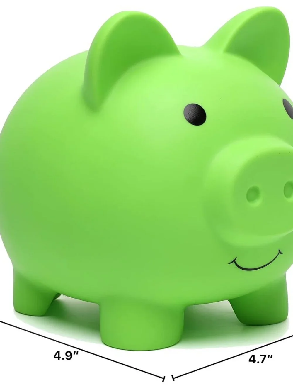 Piggy Bank, Coin Bank for Boys and Girls, Children's Plastic Shatterproof Money